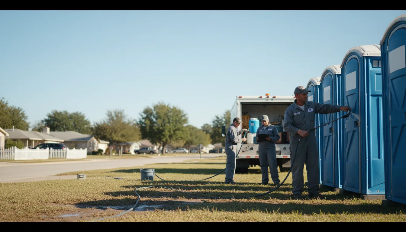 Long-Term Portable Toilet Rental in Manchaca, TX near me
